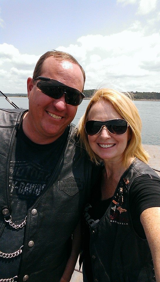 Michael and Loyce in Peel Ferry AR, 2014.